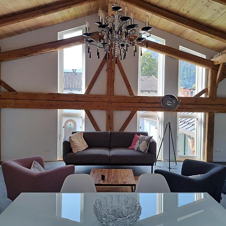 Neu! Ferienwohnungen Im Lueftlmalereck, Hennalahaus Oberammergau Eksteriør billede