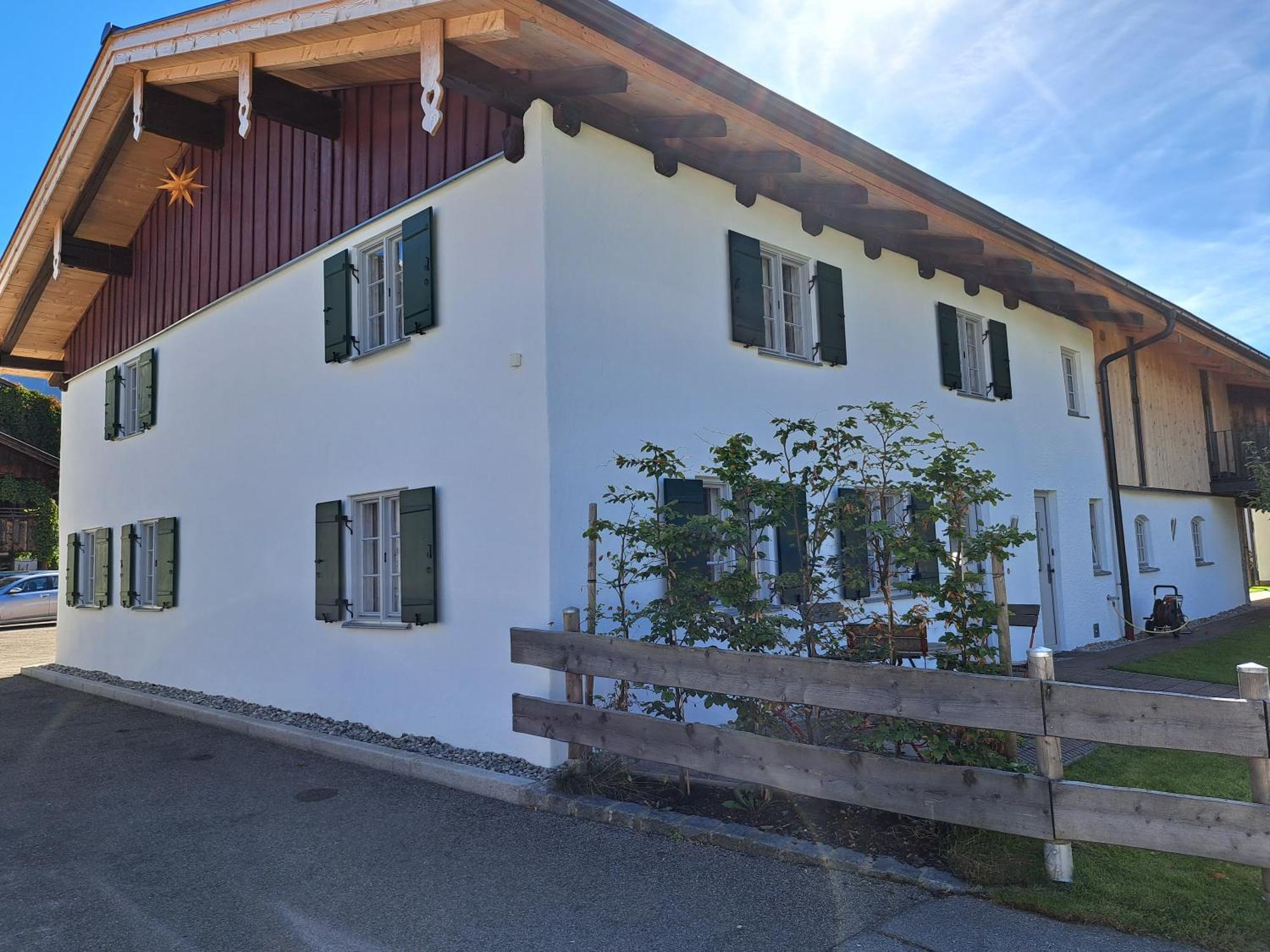 Neu! Ferienwohnungen Im Lueftlmalereck, Hennalahaus Oberammergau Eksteriør billede