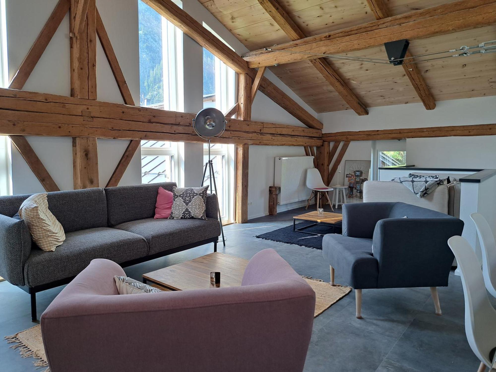Neu! Ferienwohnungen Im Lueftlmalereck, Hennalahaus Oberammergau Eksteriør billede